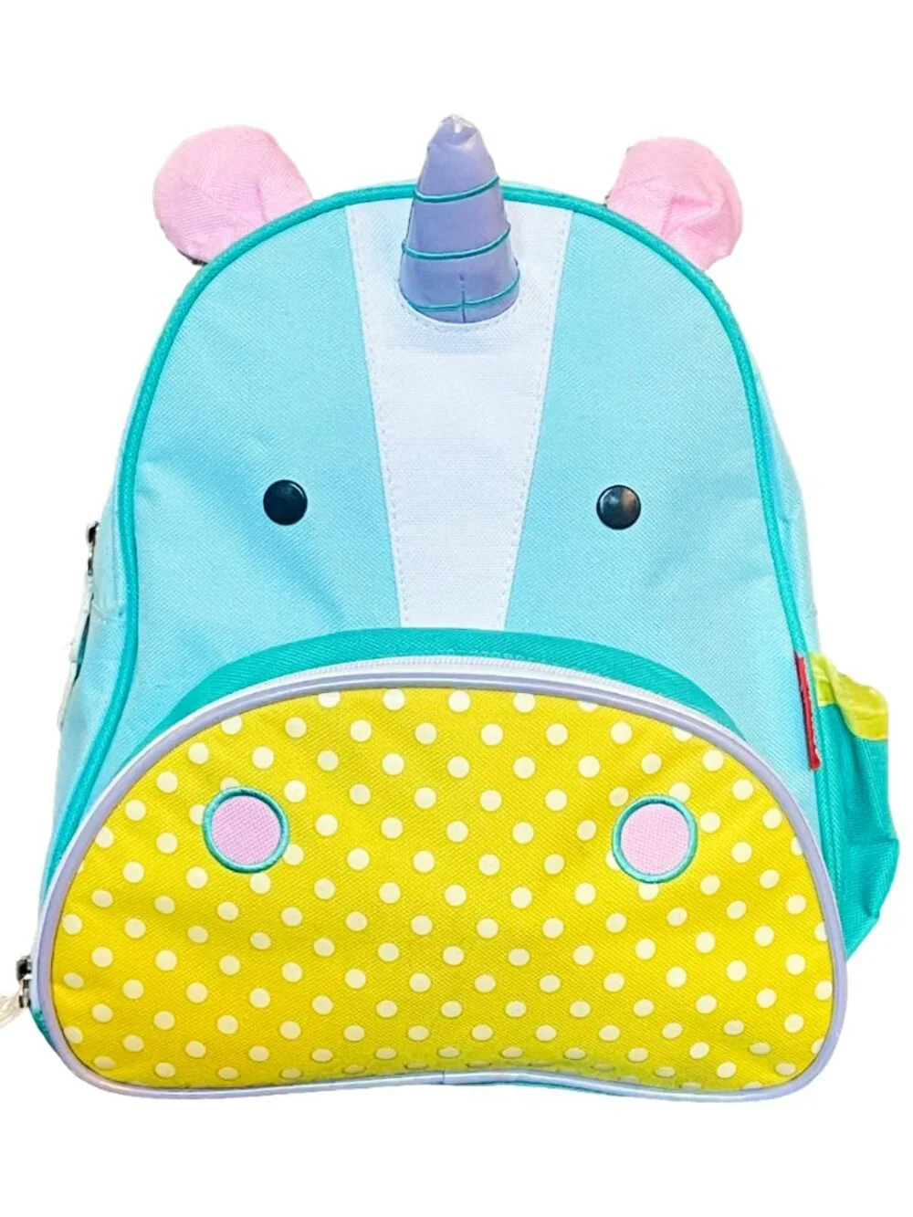 Skip Hop ZOO Unicorn Toddler Backpack Aqua Blue School Daycare Bag